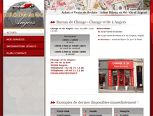 Tablet Screenshot of change-et-or-angers.com